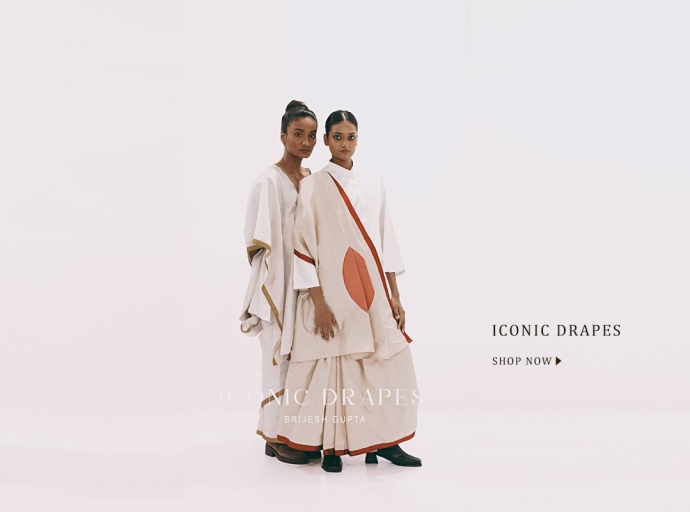 Dharki's luxe handloom textiles debut at Mumbai's iconic Mélange store with innovative designs